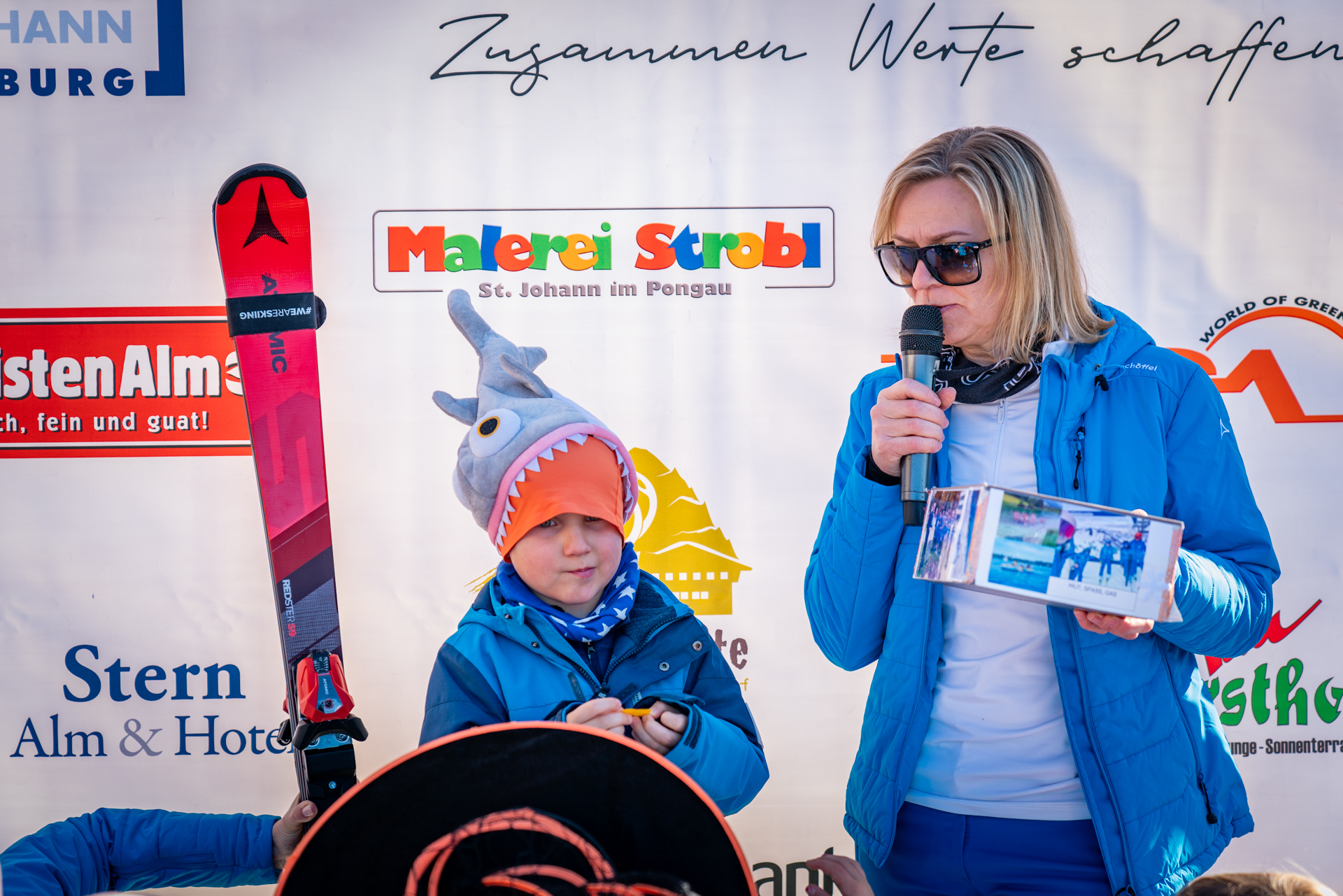 Glückshai bei der Tombola